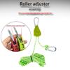 4/6M Adjustable Camping Tent Awning Wind Rope With Fastener Buckle Pulley Tensioner Ratchet Hangers For Lights