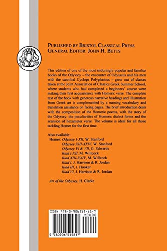 Homer: Odyssey IX (Greek Texts)