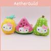 Watermelon Pear Pineapple Shaped Fruit Series Plush Pendant Doll