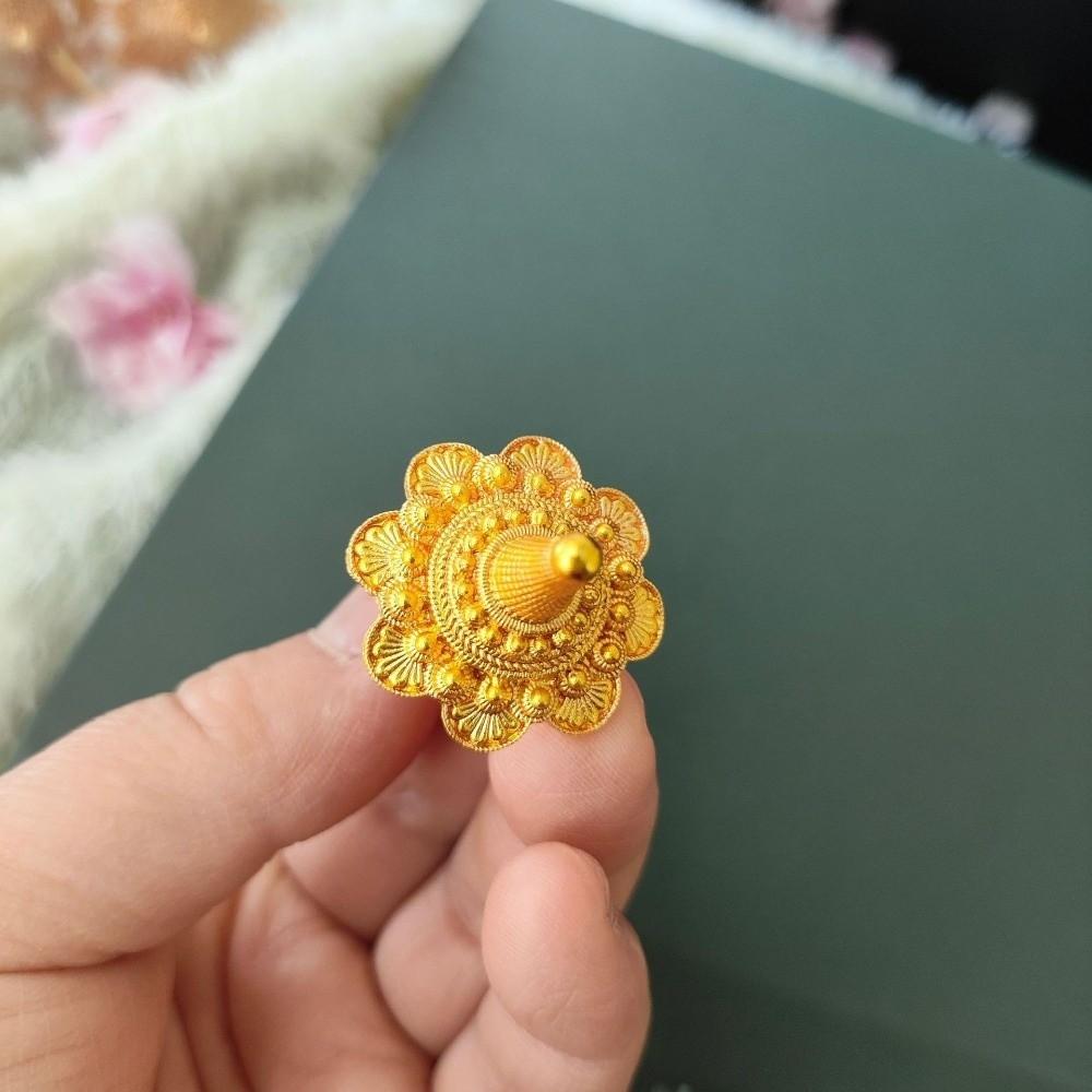 Vintage Thai-style Flower Hairpins Traditional Festivals Hair Bun Hair Stick Pins  Party Banquet