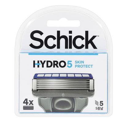 Schick Hydro 5 Skin Protect Razor Blades, 4 Packs, 1 Piece ,Korean Razor Blade