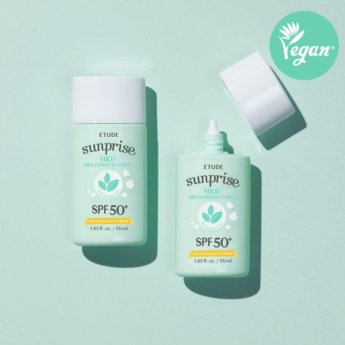 Sunprise Mild Airy Finish Солнечное молочко 55 мл SPF50+ PA++++