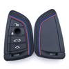 Silikon Fernbedienung Auto Schlüsselhülle Schlüsselanhänger Schlüsseletui für BMW X1 X3 X4 X5 X6 Serie 1 2 3 5 7 G20 G02 G05 G31 G23 F34 F15 F40 IX3