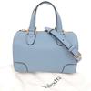 Used AUTHENTIC Valextra V5L30 2WAY Babila Micro Hand Bag blue Leather