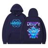 KPop Demon Hunter Derpy Cartoon Hooded Sweatshirt Men Women Korean Fashion Casual Clothing Hoodie Winter Oversized Pullover Tops