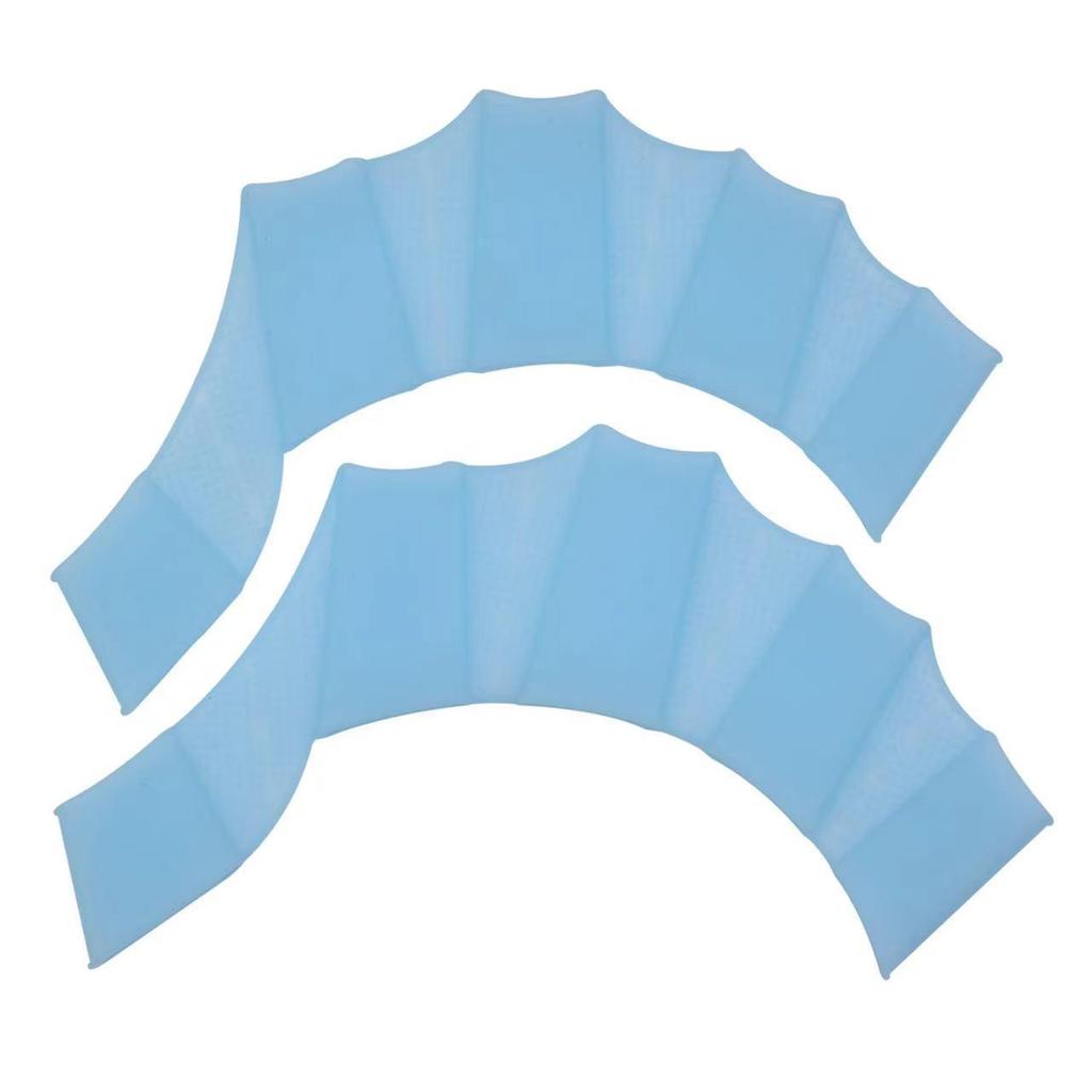 Adult & Child Silicone Hand Fins for Snorkeling and Swimming