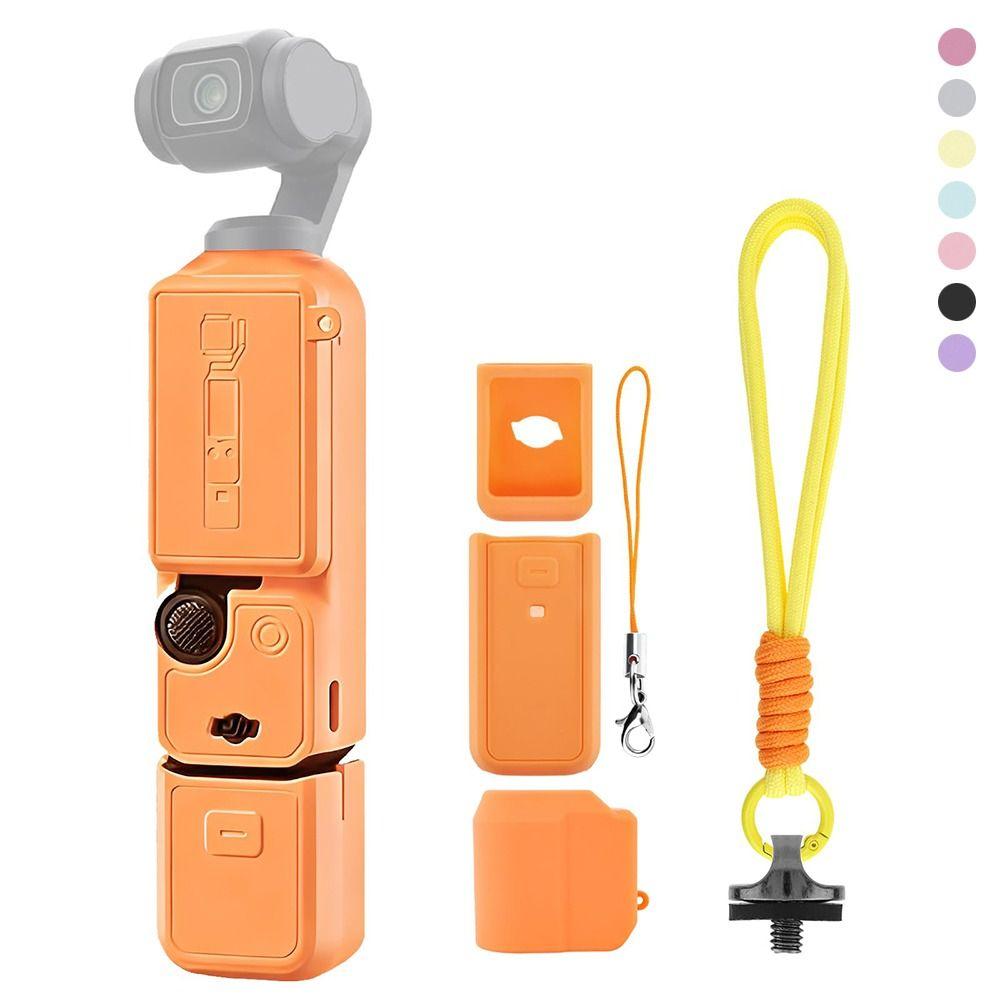 All-Round Protection Silicone Gimbal Camera Case Screen Cover for DJI OSMO Pocket3 Outdoor Shooting