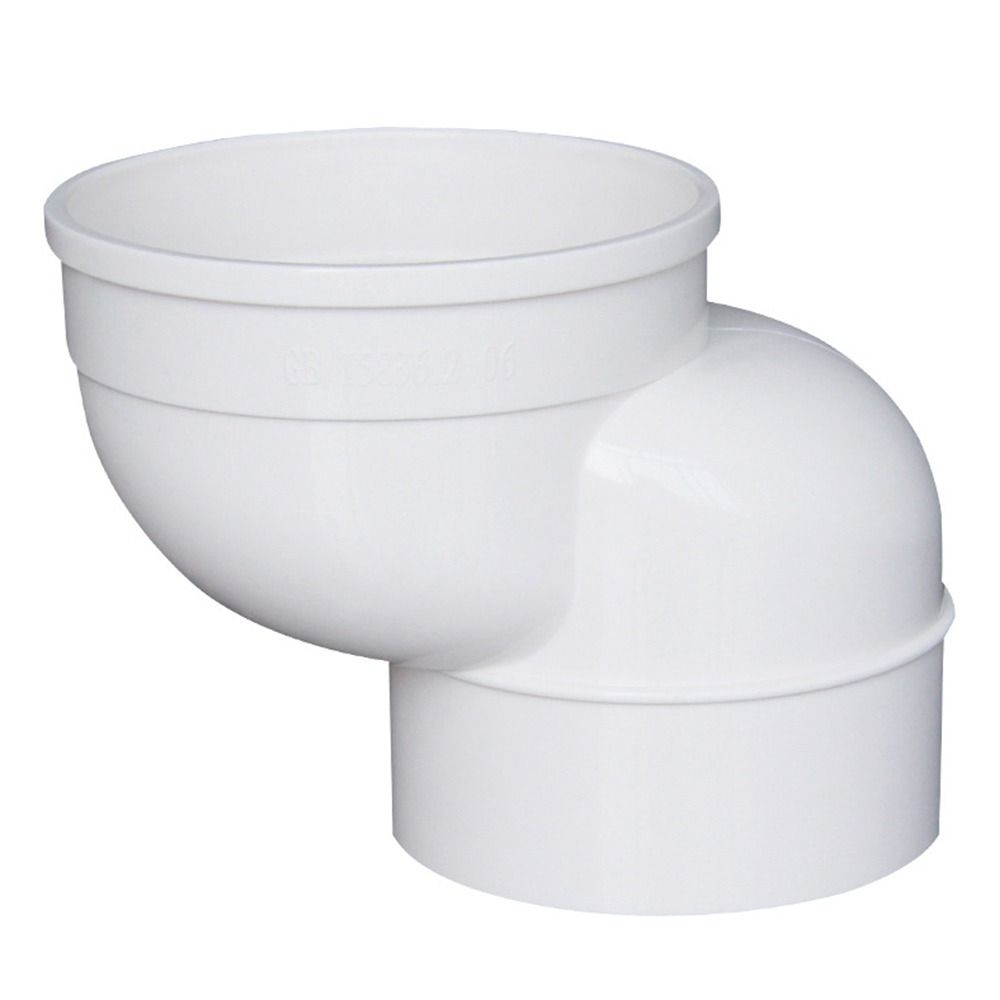 PVC-Kunststoff Toilettenspülrohr 110mm Versatzflansch-Adapter Toiletteninstallation