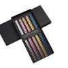 1 pair Stainless Steel Chopsticks Non-Slip Reusable Chinese Chopstick Sushi Noodle Metal Chop Sticks