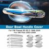 Car Decoration Door Bowl Handle Cover For VW Passat B5 B5.5 1998-2005 For VW Polo 2003-2009 Exterior Styling Cars Accessories
