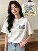 Ciao Amore Maglietta Grafica Italiana Unisex Estate Vacanza Mediterranea Maglietta con Stampa Limone Estetica Retrò Top Harajuku