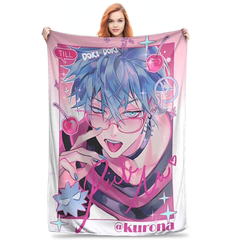 Anime Alien Stage Super Soft Blankets  Kids Plush Bedding Throws Aesthetic Home Decor Flannel Bedspread Sofa Bed Cover