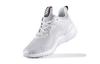 Adidas AlphaBounce Comfortable Round Toe Abrasion Resistant Low top Kids' Running Shoes Gray White BB7094