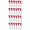 ABWR-Chicken Waterer Cups, Chicken Waterer Feeder Tee Fittings, Automatic Chicken Waterer For Chicken Ducks Quail 24Pcs