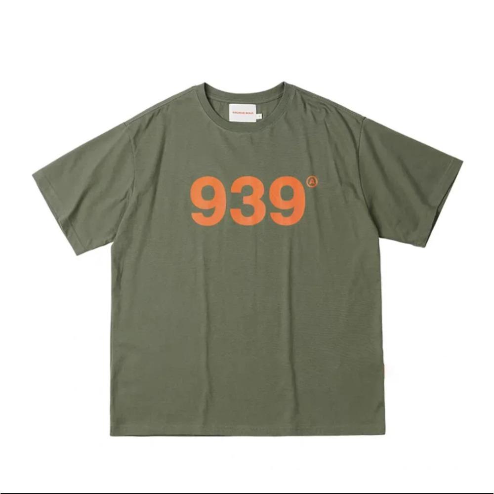 2024 Letter Printing 939 New Men‘s Tshirt Casual Baggy Short Sleeve T-shirt Korean Style Oversized Tees Women's Tops