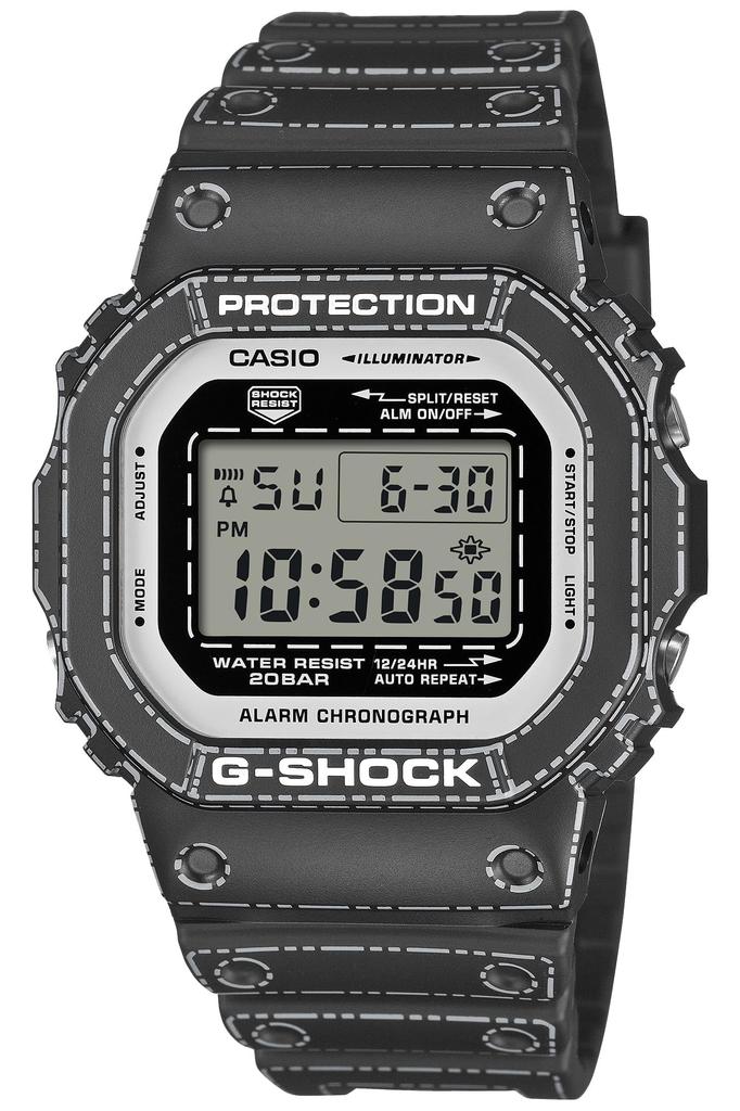 Casio Made In Origami Made with Environmentally Friendly Black G-Shock Watch, Japan, Design, Materials, DW-5600RGM-1JR, Men's,