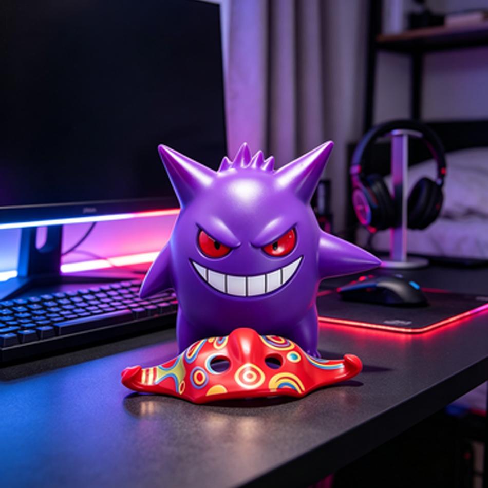 Pokemon Gengar Figure Action Figure Anime Ornaments Kawaii Elf Model Doll Cartoon Characters Children'S Toys Birthday Gifts