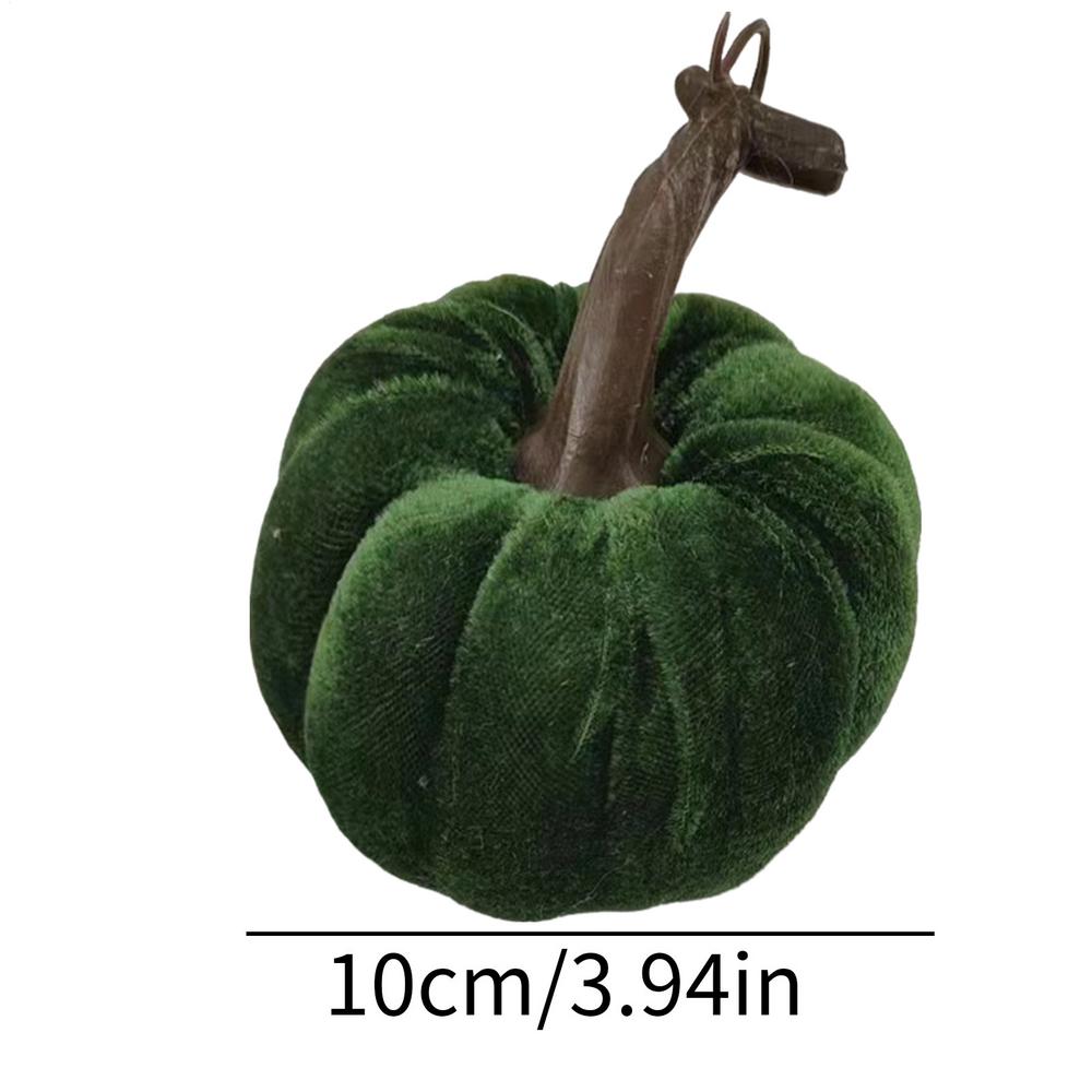 Fake Harvest Velvet Pumpkin Faux Harvest Fabric Foam Pumpkin For Fall Decor Table Centerpiece Wedding Farmhouse Decor
