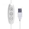 USB LED Night Light with 9-Level Dimming and Three-Button Switch