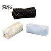 High Capacity Pen Bag Glitter Star Pencil Case, Oxford Cloth Small Pouch Large Organizer for School with Zipper, Stationary Makeup Cosmetic Girls Boys