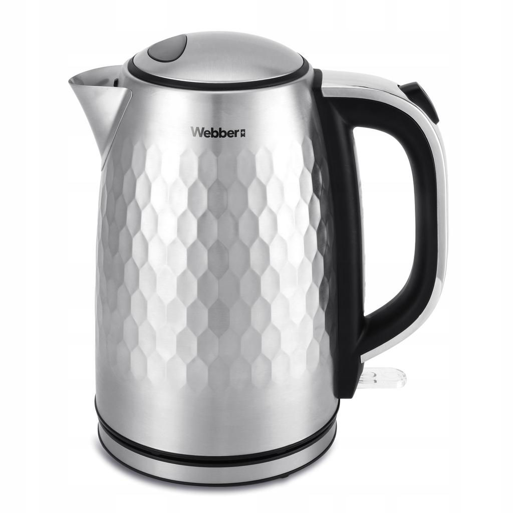 Webber WK-330 Cordless Electric Kettle 2200 W 1.7 L Black INOX