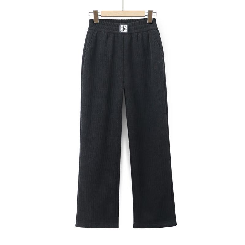 Yalu Hoge Taille Rechte Casual Broek voor Dames
