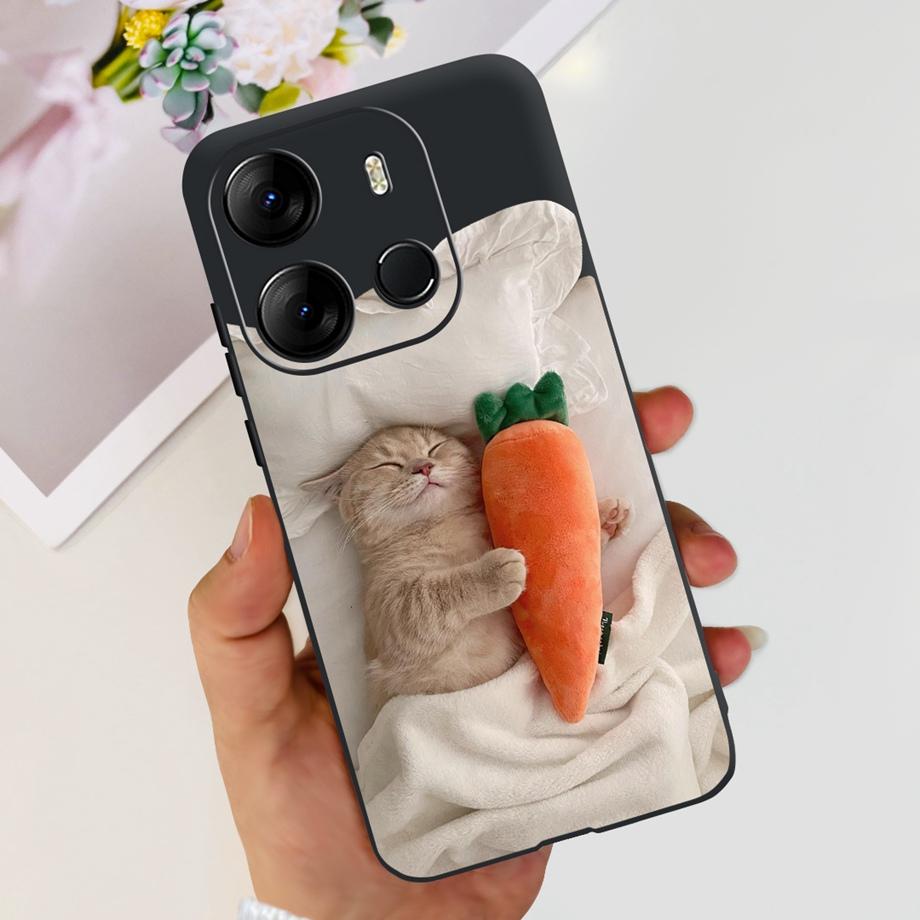 For Tecno Pop 7 BF6 Pop 7 Pro 7PRO BF7 BF7h Case Soft TPU Matte Silicone Bumper Coque Fundas Marble Space Man Dragon Etui Pop7