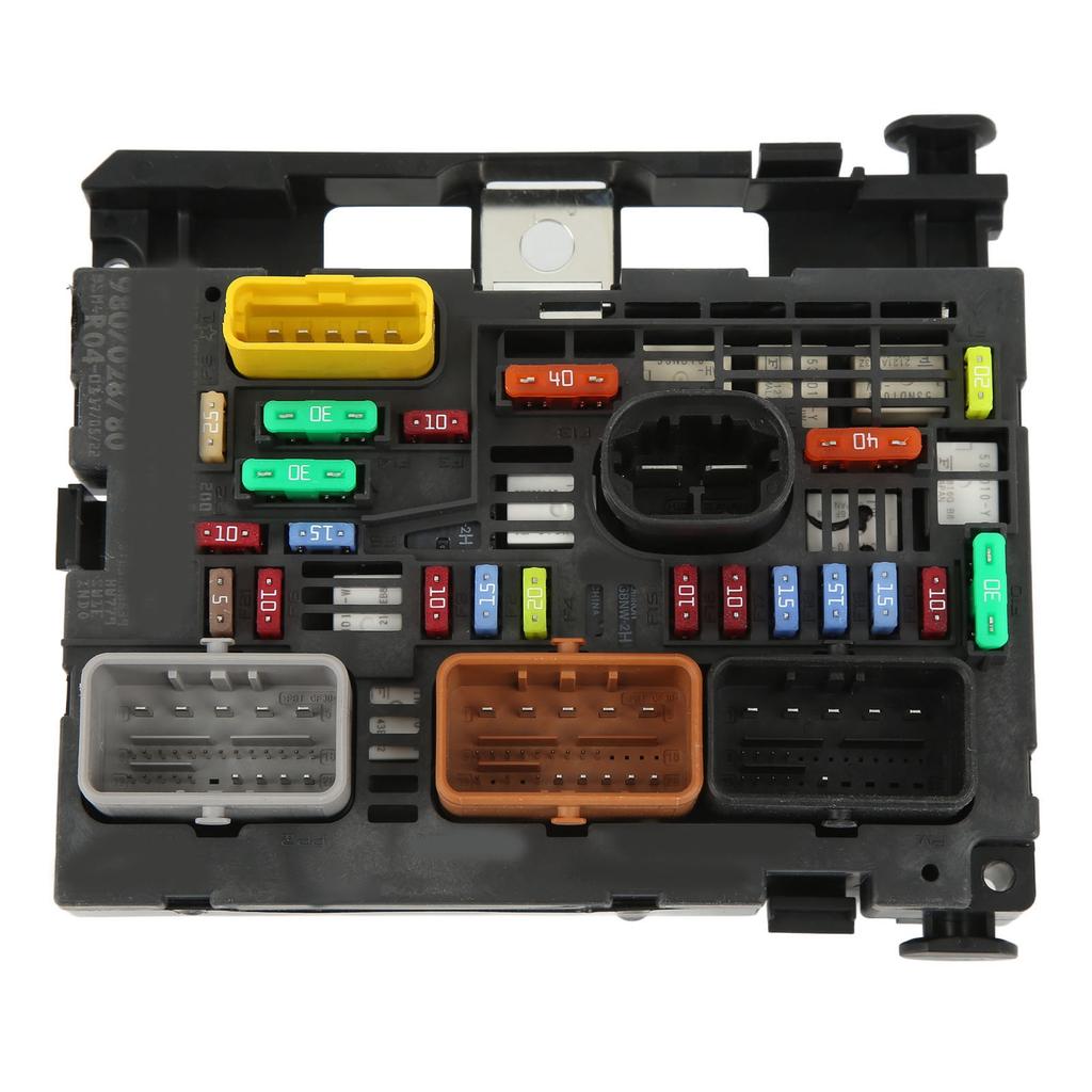 Engine Fuse Box 9807028780 Under Bonnet Control Unit Fuse Box Replacement for Peugeot 308CC 607 807 1007 207
