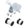 724.1 Auto Transmission Oil Filter A2473701605 A2473701705 For Mercedes-Benz W177 W247 H247 A B CLA GLA GLB 160 180d 200 220 250