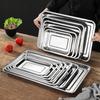 Stainless Steel Commercial Food Serving Tray