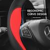 Pokrowiec na kierownicę do samochodu BMW M X1 X3 X5 X6 G20 G30 E39 E46 E87 E90 E92 F10 F15 F30 Włókno węglowe Zamsz Skóra Akcesoria