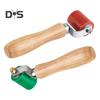 Silicone Seam Roller with Wooden Handle Ergonomic Design Durable Structure Heat-Resistant Portable Quick Pressing Roller