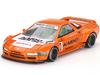 NSX Kaido Racing V1 Orange with White Hood by Jun Kaido House Special Diecast Model Car by Mini GT KHMG119 (Designed Imai) 1/64