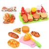 Creative Simulation Play Food Set For Kids Featuring Sandwich Burger And Fries