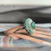 Silver Ring with Natural Agate 2.228ct, Item Weight 6.52 G (2196242)