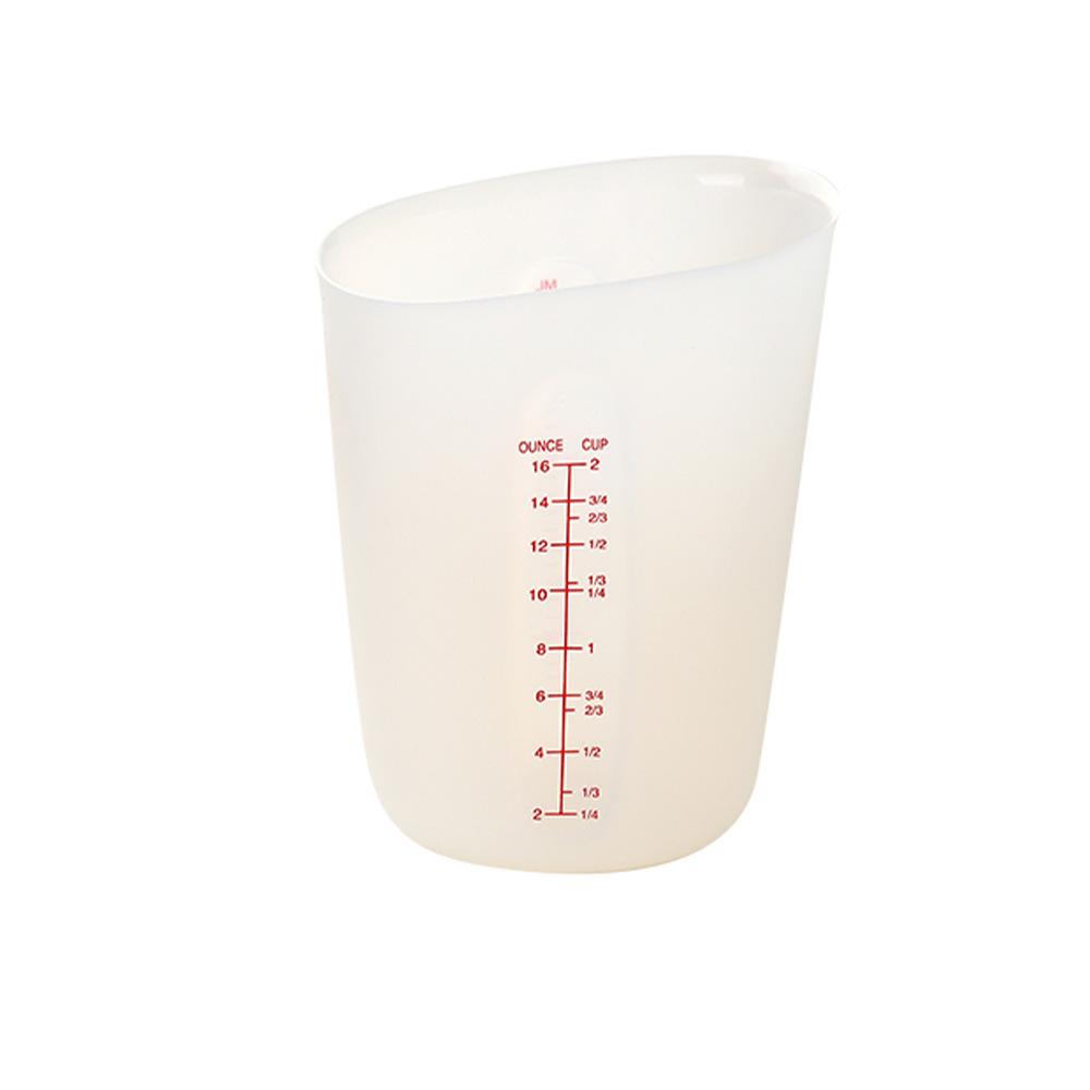 Přeshraniční silikonová sada odměrek: 3dílný, dvojitá stupnice (ml/oz), Žáruvzdorné pro pečení.