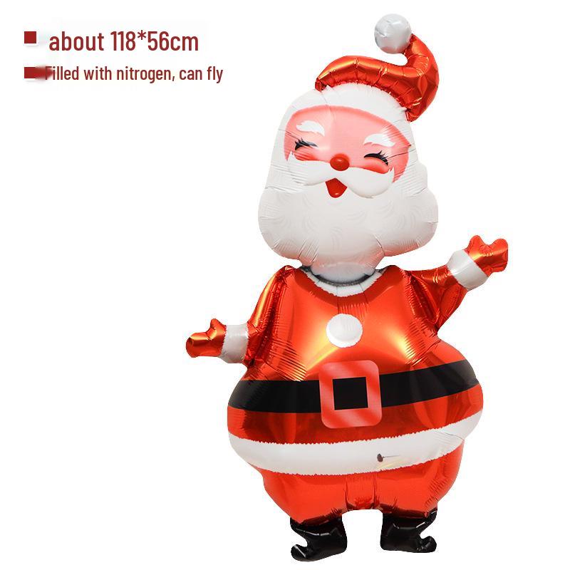 Christmas Window Display Props: Toys, Balloons, Candy Canes, Santa, Snowman, Christmas Tree.
