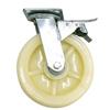 Haisidick HKC-64 White Thickened Nylon Industrial Caster Wheels