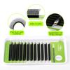 FADVAN V Shape Lashes 2D 3D 4D 5D W Eyelashes Extension Matte Black D Curl 8-15MM Narrow Fanning Lash For Professional Salons