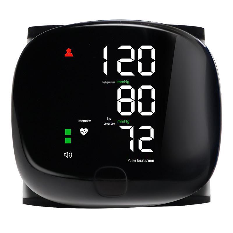 Smart LED Wrist Blood Pressure Monitor - Electronic Home Device