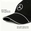 CRJ1 Benz Logo Outdoor Sun Hat Adjustable UV Protection Baseball Cap With For Mercedes-Benz GLC X253 X254 C-Class W205 W206 A-Class