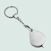 Keychains Magnifier with 20X Enlargement, Metal Constructions Loupes for Small Text and Fine Detail Inspection Tool