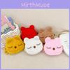 Childrens Plush Cat Shoulder Bag With Zipper Pocket For Daily Use