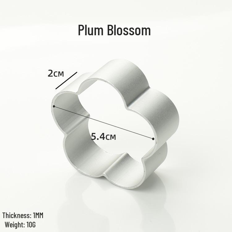 Keksform aus Aluminiumlegierung: Ananaskuchen, Weihnachten, & Ostern Ausstechform Backwerkzeug