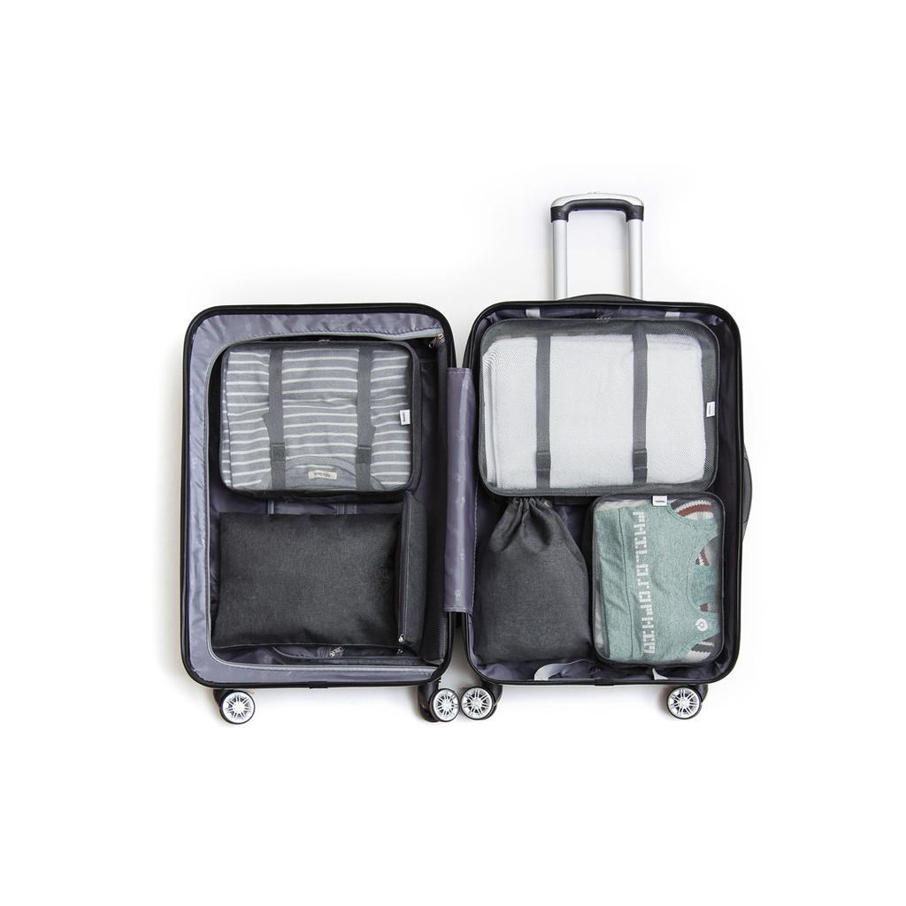 6Pcs/Set Portable Clothing Sorting Organizer Travel Bags Set Luggage Accessories