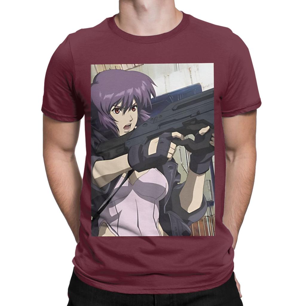 Ghost In The Sshell Novelty 100 Cotton Tshirt Ghost In The Sshell Tops Tees For Unisex