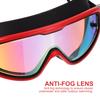 Adjustable Swimming Goggles Glasses Anti- Fog Red Silica Gel for Man Men