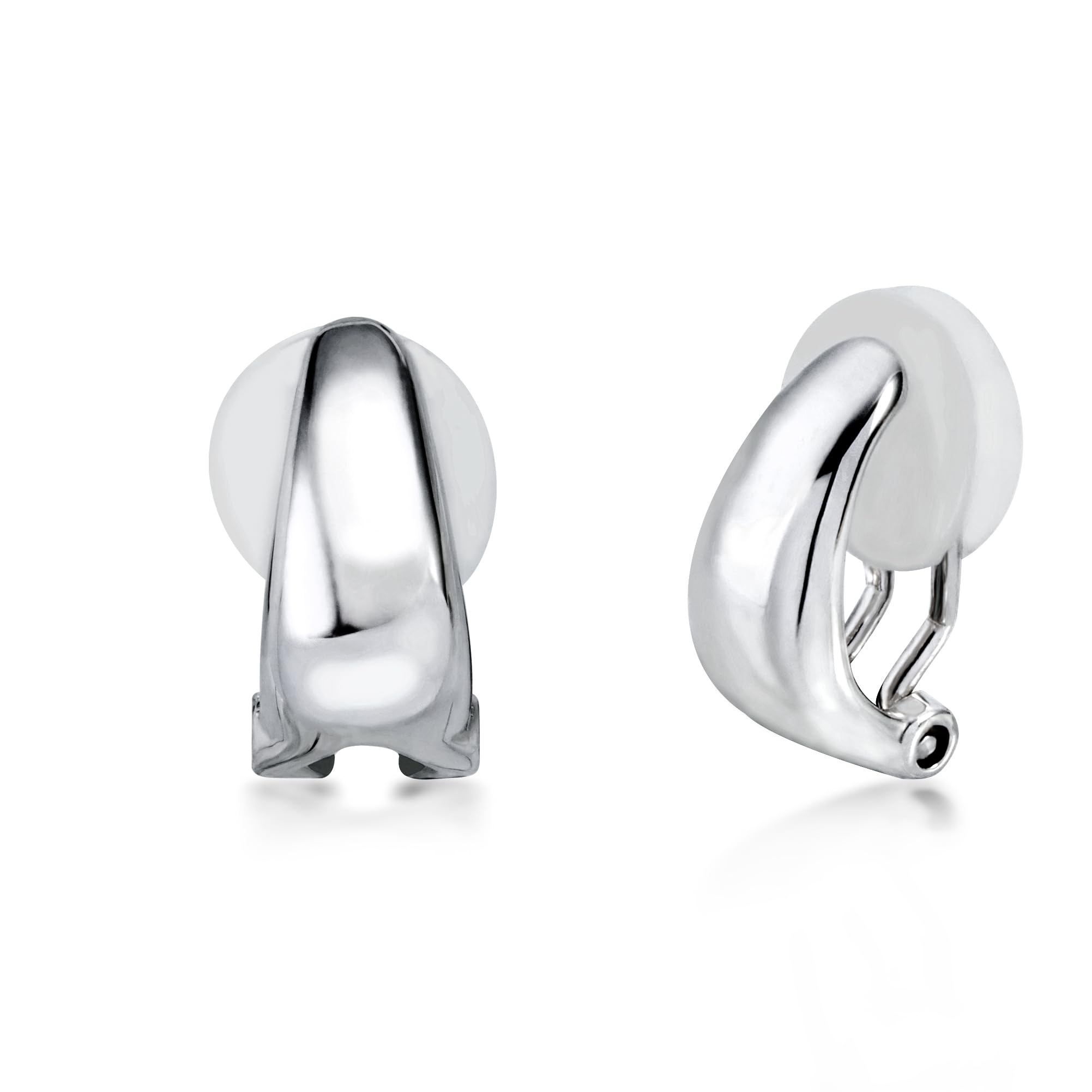 

Серьги для Нет 925 Выглядят как Пирсинг Падение Доступны в 3 Для Повседневного Популярный Подарок на День Рождения для Женщин FH.bird Женщины, Простые, Отверстия, Серебро,