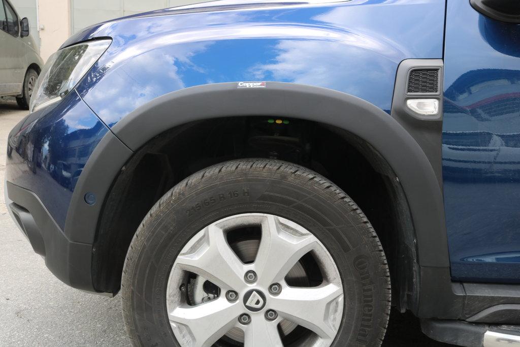 Wide Arch Extensions (8 Pcs, ABS) DDU - Ukraine for Dacia Duster 2018-2024