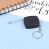 Square 2M Tape Measure Retractable Gift Small Steel Portable Ruler Key Chain